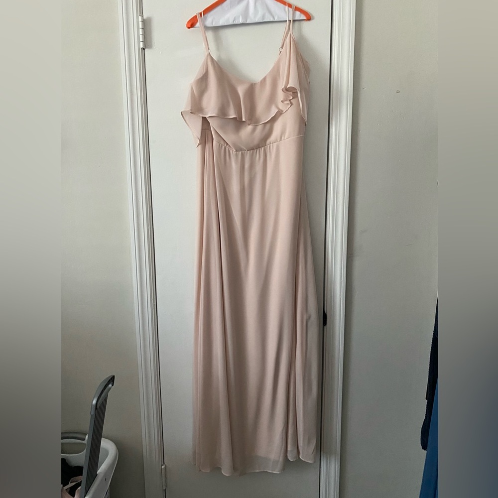 Birdy Grey Blush Pink Bridesmaid Dress